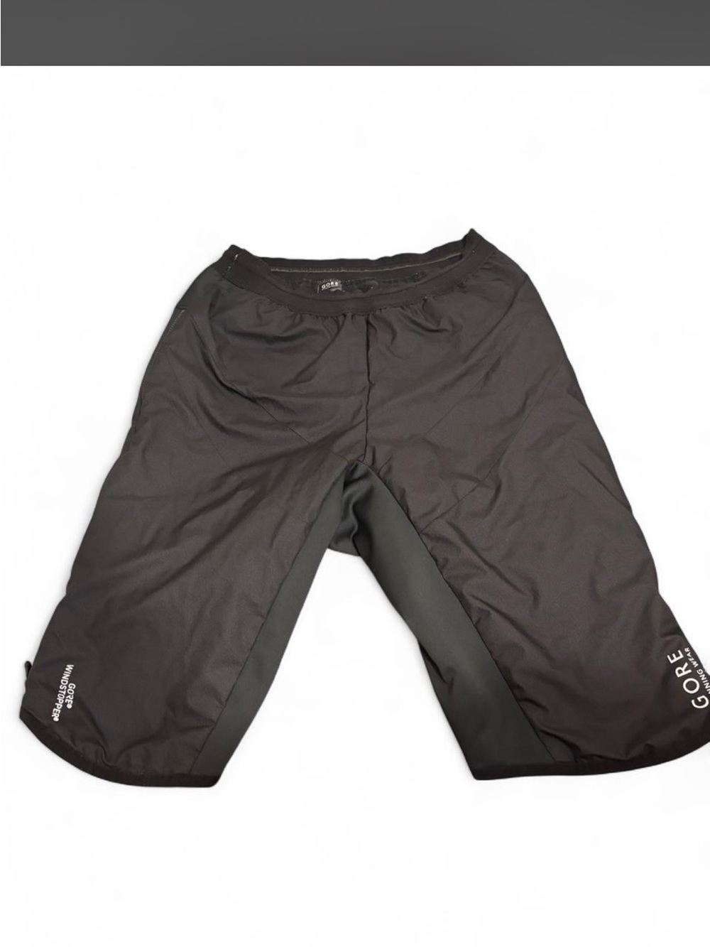 Gore black Running/Biking Wear Essential GORE Windstopper Insulated Shorts